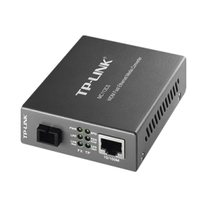 Convertidor Multimedia VDM Monomodo, 1 puerto RJ45 10/100, 1 puerto SC/UPC, hasta 20KM, Para su funcionamiento requiere el modelo MC111CS