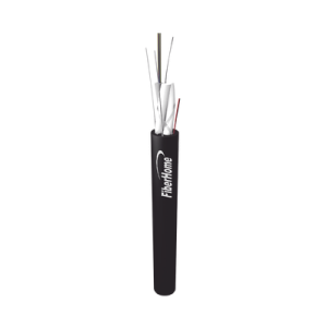 Kil贸metro de Fibra 脫ptica A茅rea Mini ADSS (ASU) G.652D, Monomodo de 12 Hilos, Exterior, Span 80, Loose Tube