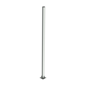 Poste de Acero Galvanizado para Videovigilancia, 6 m de altura.