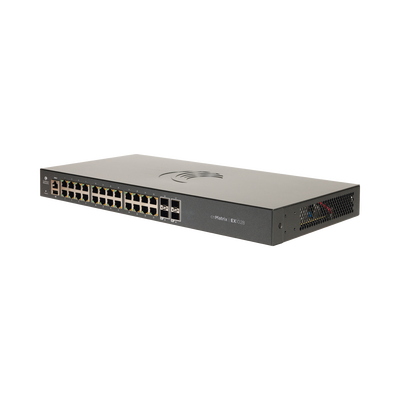 Switch cnMatrix EX1028 de 24 puertos Gigabit Ethernet y 4 SFP, Capa 2, gestión en la nube