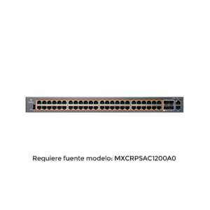 cnMatrix EX2052R-P, Switch inteligente Ethernet PoE, 48 x 1 Gps y 4 SFP +, fuente de alimentaci贸n extra铆ble (no incluida)