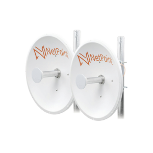 Antena Direccional / 2 ft / 4.9-6.4 GHz / Ganancia 30 dBi / SLANT de 45 ° y 90 ° / Conector N-Hembra / Montaje y jumpers incluidos.