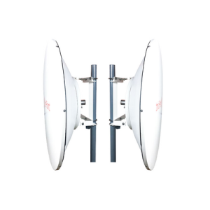 Kit de 2 Antenas de parabola profunda, blindada, con supresión al ruido de 4 ft, 5.9-7.2 GHz, Ganancia 36 dBi con SLANT de 45 ° y 90 °, ideal para hasta 80 km, Conectores N-hembra, montaje con alineación milimétrica.