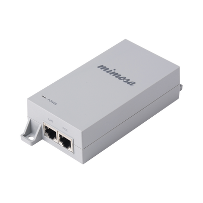 Inyector PoE Pasivo Gigabit 50 Vcd para radios A5x, A5c, B5c, B5, B11, B24, C5c, C5x, C6x Mimosa (502-00022)