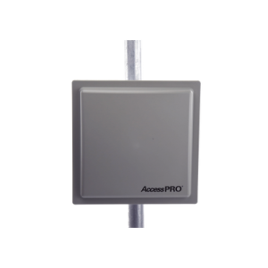 Lector RFID de Largo Alcance para Control de Acceso Vehicular / Hasta 12 m Lineales de Cobertura / UHF 902-928MHz / Compatible con cualquier Panel de Control de Acceso