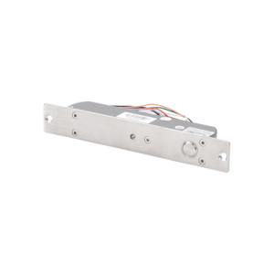 Cerradura de Perno 2000 kg de sujeción/ Abierta en caso de falla Eléctrica (Fail Safe)/ Con temporizador y Sensor de puerta