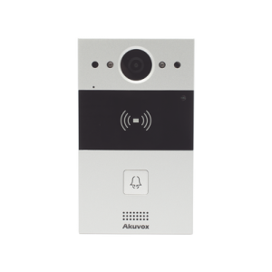 Videoportero IP para 1 Apartamento / SIP / Administraci贸n en la Nube / Acceso por Tarjeta o NFC / Compatible con App SmartPlus