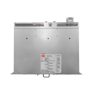 Gabinete de 1U de rack para fuentes industriales RCP-1000, soporta hasta 3 fuentes de poder industrial (Fuentes no Incluidas)