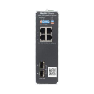 Switch Industrial PoE hasta , Ideal para temperaturas Extremas y protección contra descargas, 1 x PoE++ Port, 3 x PoE+ Ports, and 2 x SFP Uplink Ports