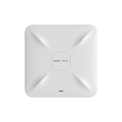 Punto de acceso Wi-Fi 5 de techo para interior 360°, doble banda 802.11ac wave 2, 1267 Mbps, hasta 110 usuarios, 2 puertos GE