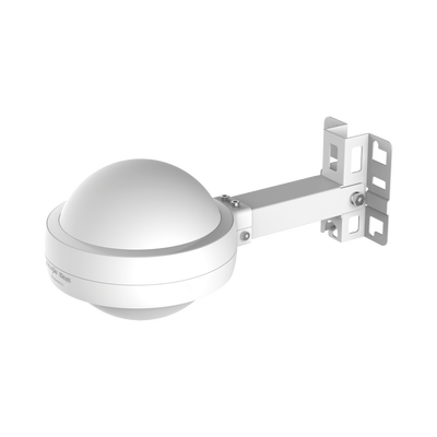 Punto de acceso Wi-Fi 5 para exterior 360°, IP 68, doble banda 802.11ac wave2, 1267 Mbps, 2 puertos GE, hasta 110 usuarios, compatible con reyee mesh