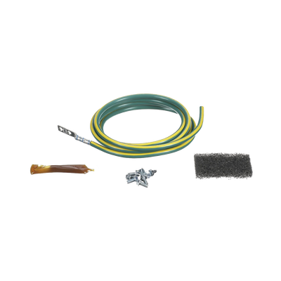 Jumper para conexión de Gabinete o Rack de telecomunicaciones a barra de tierra física, 6 AWG, 2.44m de largo