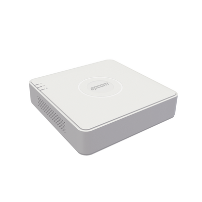 (AUDIO POR COAXITRON) DVR 2 Megapixel (1080p) Lite / 16 Canales TURBOHD + 2 Canales IP / 1 Bahía de Disco Duro / H.265+ / Salida de vídeo Full HD