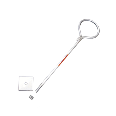 Ancla de Losa o Pared de 65 cm. de 3/4" de Grosor Galvanizada por Inmersión en Caliente.