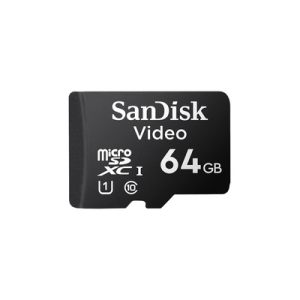Micro SD Optimizada Para Videovigilancia / 64GB / ULTRA SDXC UHS-I/ CLASS 10 MSD / Sandisk