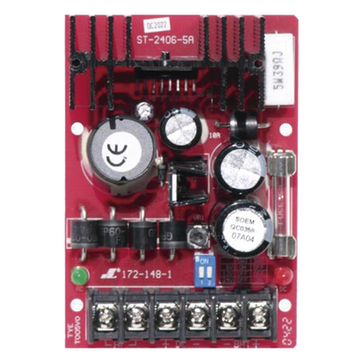 Fuente de Alimentación y Cargador / 6 o 12 o 24 Vcd / 4.0 A Continuo / Protección contra corto circuito