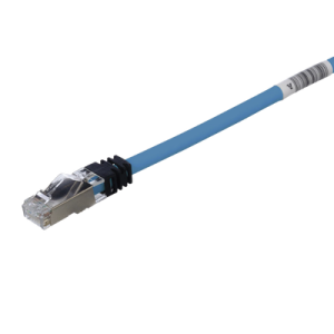 Patch Cord Cat6A, Blindado S/FTP, CM/LS0H, 3m, Color Azul