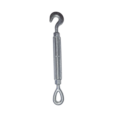 Tensor de 1/2" x 6" Acero Forjado OJO-GANCHO Galv. Inmersión en Caliente (Carga Max. 1000 Kg).