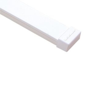 Tapa final color blanco de PVC auto extinguible, para canaletas TMK1020, TMK1020SD, TMK1020CD (5190-02001)