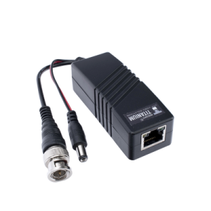 (TRANSCEPTOR) TRANSMISOR ACTIVO para Kits KITTT4PVTURBOX, KITTT8PVTURBOX, KITTT16PVTURBOX y KIT-TT16PVTURBOX-RX / Regula el voltaje de 36 VCD a 12VCD / HD-TVI/CVI/AHD/CVBS / Se instala del lado de la cámara.