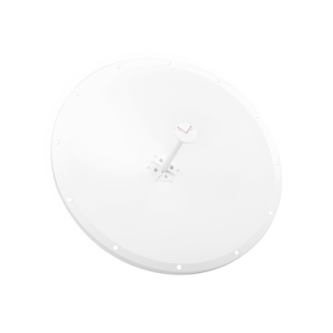 Antena Direccional en Frecuencia Extendida / 4.8 - 6.5 GHz / 28 dBi / Conector con jumper SMA-Macho Inverso incluido/ Polaridad en 90º y 45º / Montaje incluido para torre o mástil