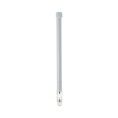 Antena Omnidireccional, Amplia cobertura en 360º y Doble banda de 2.4 / 5 GHz, Ganancia de 9 dBi, Conector N-macho