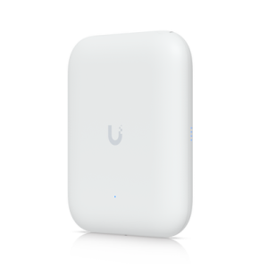 Access Point UniFi WiFi U7 Outdoor WiFi 7 802.11be doble banda, MU-MIMO 2x2 en cada banda, Puerto 2.5G, antena sectorial integrada 90° en 2.4 y 45° en 5 GHz, conectores para antenas omnidireccionales (incluidas), No incluye inyector POE