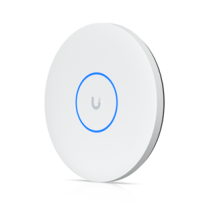 Punto de Acceso UniFi WiFi 7 Tri-banda 2.4/5/6 GHz / MU-MIMO 2x2 en cada banda / 1 puerto RJ45 10 GbE/ hasta 300 dispositivos / Montaje en Techo y Pared / PoE+