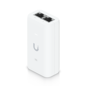 Inyector / Adaptador POE UniFi U-POE (48 VDC, 0.32 A hasta 15W) puerto Gigabit, ideal para equipos UniFi, incluye cable AC