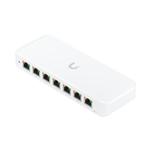 UniFi Switch USW ULTRA con funciones capa 2 / 8 puertos PoE+ / 1 puerto de entrada PoE++ (No incluye Adaptador de CA/CC)