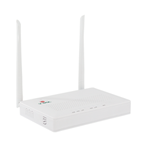ONU G/EPON con Wi-Fi en 2.4 GHz + 4 Puertos LAN GigabitEthernet, hasta 300 Mbps vía inalámbrico