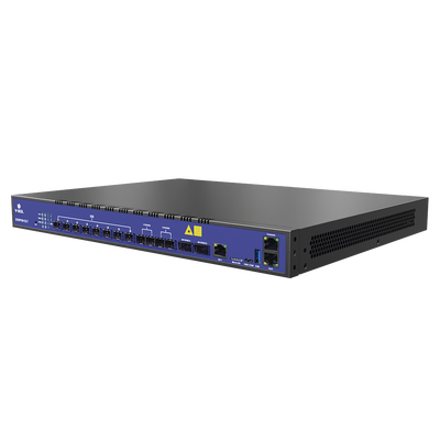 OLT de 8 Puertos XG(S)-PON + 7 Puertos Uplink (1 Puerto RJ45 + 4 Puertos SFP28 + 2 Puertos QSFP28) / Hasta 2,048 ONUs