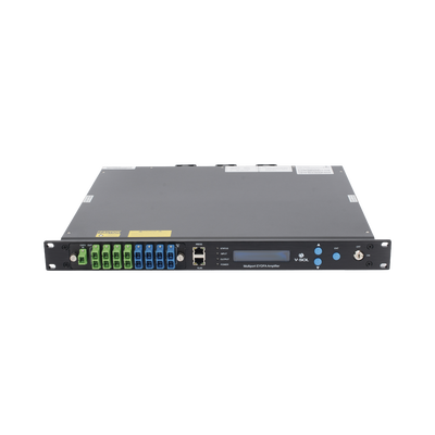 Amplificador Optico EDFA de 8 Puertos PON 1550nm con WDM de 22 dBm