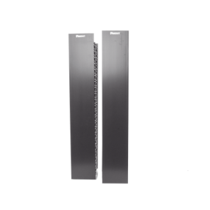 Organizador Vertical Doble NetRunner, para Rack Abierto de 45 Unidades, 6.7in de Ancho, Color Negro