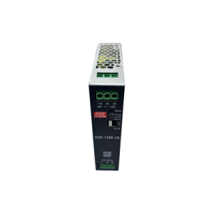 Fuente de poder industrial de 120 W, salida 48 VCD, entrada 90~264 VCA, para montaje en riel DIN,
