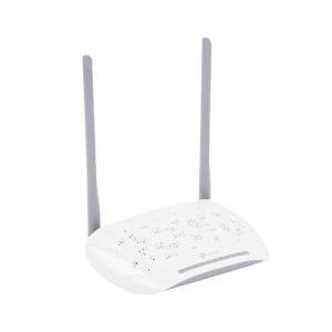 ONU - GPON Router inalámbrico N 300, 1 puerto GPON SC/APC, 2 puertos LAN (1 GE/ 1 FE) y 1 puerto POST (FXS)