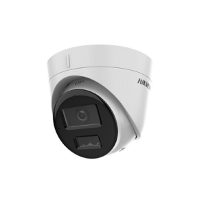 Turret IP 4 Megapixel / Lente 2.8 mm / Dual Light (30 mts IR + 30 mts Luz Blanca) / Micrófono Integrado / Antivandálico IK08 / ACUSENSE Lite / Exterior IP67 / H.265 / PoE / ONVIF / Micro SD