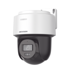 Domo PT IP 4 Megapixel / Lente 2.8 mm / Luz Blanca 30 mts / dWDR / PoE / IP66 / Micrófono y Bocina Interconstruido / Micro SD / Incluye Montaje de Pered y Techo