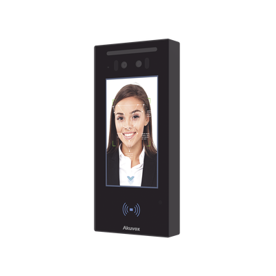 Videoportero IP / Programación en la nube / Notificación a APP / Llamada Telefónica / SIP / ONVIF /Reconocimiento Facial / QR y PIN para Visitas desde la APP / IP65 / Bluetooth / NFC