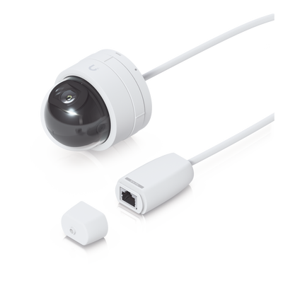 Cámara IP UniFi G5 Domo Ultra, de bajo perfil para interior, 2K (4MPX), ángulo amplio 102.4°, visión nocturna IR hasta 20 mts, detección de eventos, para pared o techo