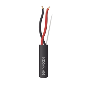 Carrete de cable 2 X 14 AWG FPL para Incendio o Voceo / 305 mts / Enterrado Directo o Intemperie / Resistente a la Luz Solar / Sin Blindaje