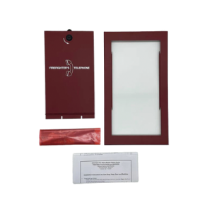 Puerta con cerradura para montaje en superficie