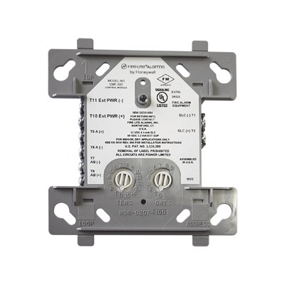Módulo de Control NAC Direccionable / Salida de Notificación / Sólo sirve para conectar Sirenas y/o Estrobos / Compatible con Paneles Direccionables Fire-Lite
