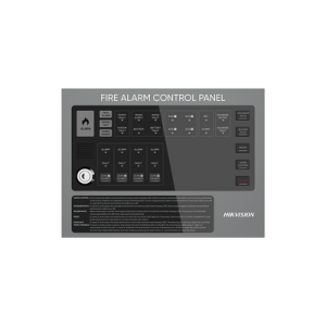 Panel de Control de Alarma contra Incendios Convencional / 4 Zonas / 32 Dispositivos por Zona / Comunicación RS485 / Ethernet / 85 dB Buzzer / Metal / Incluye 2 Baterías de 12V 2.2AH