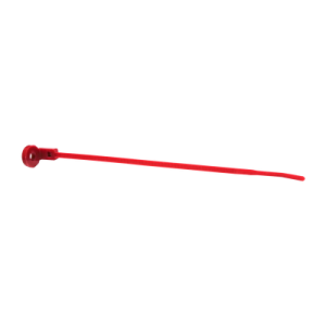Amarre Universal RedGear de un sólo Bucle para Sujetar Cable de Detección Lineal de Calor (LHD) / Orificio para Fijar con Tornillo / Resistente al Fuego / Paquete con 100 Piezas