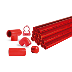 Kit de Tubería para Sistema de Detección de Humo por Aspiración de CPVC / Cubre 233 m2 o área de 15 x 15 m