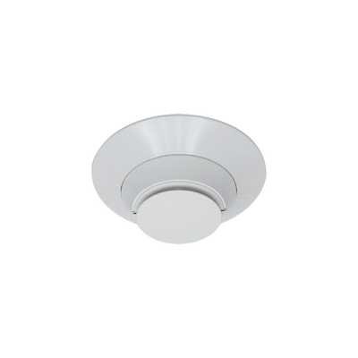Detector de Humo Fotoeléctrico Direccionable / Tecnología SK / Incluye Base / Color Blanco / Compatible con Paneles Direccionables Silent Knight y Farenhyt
