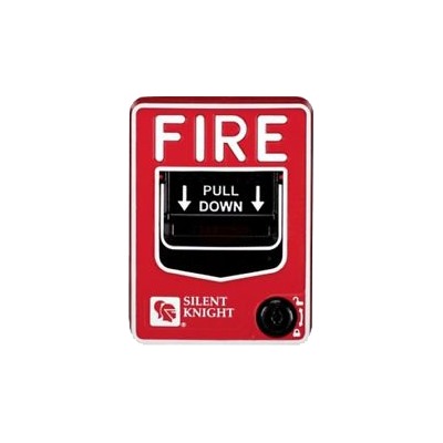 Estación Manual de Emergencia de Simple Acción / Direccionable / Tecnología SK / Compatible con Paneles Direccionables Silent Knight y Farenhyt