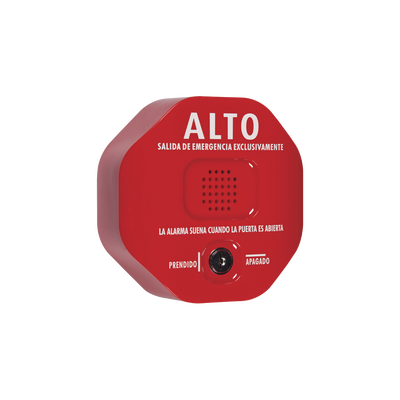 Anunciador Audible para Salida de Emergencia, Texto en Español