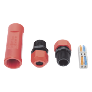 Kit de Empalme para Cable Detector de Calor Lineal (LHD) / Para uso en Intemperie / Permite un Empalme Fácil y Rápido